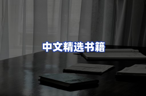中文精选书籍